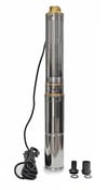 Cacheng - 48 Volt 750 Watt Dc Solar Güneş Enerjili Fırçasız Kademeli Dalgıç Pompa 40 mss 4 m³/h