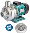 Varan - Varan DWB500/3.0T Komple Paslanmaz AISI 316 Santrifüj Pompa Trifaze 4 Hp 28 mss 40 m³/h