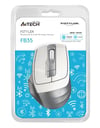 A4 Tech Fb35 Beyaz Bluetooth+2.4G Nano Kablosuz Optik 2000 Dpi Mouse