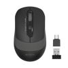 A4 TECH FG10CS AIR2, Grey, SILENT, FSTYLER, 2,4Ghz Kablosuz, USB-C den şarj edilebilir, Optik Mouse, 10-15Metre, 4 Buton, Nano Alıcı