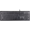 A4 TECH KR-92, Siyah, USB Kablolu, Türkçe Q, Multimedya, Klavye