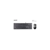 A4 TECH KR-9276, Siyah, USB Kablolu, Türkçe Q, Multimedya, Klavye Mouse Set