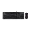 A4 TECH KR-9276 USB Q Trk Optic Mouse Suya Dayanıklı Siyah Multimedya Klavye - Mouse Set