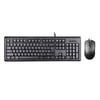 A4 TECH KR-9276 USB Q Trk Optic Mouse Suya Dayanıklı Siyah Multimedya Klavye - Mouse Set