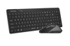 A4TECH FG2400 AIR2 Kablosuz Q Trk Sessiz Siyah Klavye - Mouse Set
