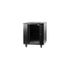 AGER 16U 600x800mm Dikili Tip Siyah Kabinet Agena AG-AN16U6080S1 Cam Kapak