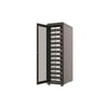AGER 26U 800x1000mm Dikili Tip Siyah Kabinet Vega AG-VB26U8010S1-BAAA-A-M1 Cam Kapak