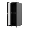 AGER 32U 600x1000mm Dikili Tip Siyah Kabinet Vega AG-VB32U6010S1 Cam Kapak