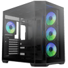 BITFENIX 850W 80+ BRONZE Ayna efektli MIRROR T10 Siyah Gaming Mid-Tower PC Kasası