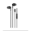 BIX HF01C-BK Type-C Siyah 14MM EXTRA BASS KULAKİÇİ Mikrofonlu Kulaklık