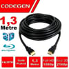 CODEGEN 1.3metre CPS13 HDMI Kablo 3D Gold 1.4v 2K