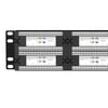 CODEGEN 2U 48port Cat6 Utp Patch Panel COD648
