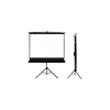 Codegen TX-24 TRIPOD PROJEKSİYON PERDESİ 240X200 (Arkası Siyah Fonlu - Taşınabilir Ayaklı Model)