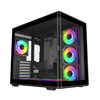 COOLERMASTER ELITE 600 Curve TG E600-KGNN-S02  7x12cm ARGB Siyah Gaming MıdTower PC Kasası