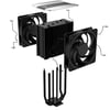 COOLERMASTER V4 ALPHA 3DHP MAZ-T2HP-217PK-R1 AM5-1851p Hava Soğutmalı İşlemci Fanı