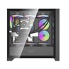 darkFlash DRX90 MESH 650W 80+ Power Supply 4-12cm ARGB  Fan Siyah Kasa