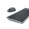 DELL KM7120W Bluetooth+Kablosuz Q Trk Optic Mouse Gri/Siyah Multimedya Klavye - Mouse Set 580-AIWJ