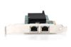 DIGITUS DN-10132 Gigabit 2port PCI-E Ethernet