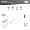 DIGITUS mDP-HDMI Görüntü Adaptörü 0,15m (AK-340404-001-W)