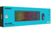 Everest KM-319BT Siyah 2.4G+BT1+BT2 Çoklu Cihaz Bağlantılı Q Set Kablosuz Klavye + Mouse
