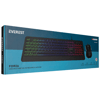 EVEREST KM-R59, FORZA, USB Kablolu, Türkçe Q, Rainbow Backlight, Memran Tuşlar, Gaming, Klavye Mouse Set