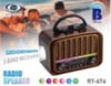 Everton RT-676  Bluetooth (rgb) Fenerli Usb-Micro Sd Nostaljik Radyo
