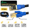 Feny FN-CAT7LS15 10GBPS İnternet 60MHZ 15 Metre CAT7 Gold Patch Kablo (Yanmaz- yüzde 100 Saf Bakır)