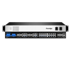 FOREDGE 16port PoE 400w 8-SFP/4-10GbE SFP Gigabit Yönetilebilir Endüstriyel Switch IS1024GPS-8F-4TF