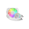 GAMDIAS AURA GL120 V2 WH, White Edition, 120mm,  RGB, 1 Fanlı, CPU Sıvı Soğutma