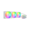 GAMDIAS AURA GL360 V2 WH, White Edition, 360mm,  RGB, 3 Fanlı, CPU Sıvı Soğutma