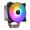 GAMDIAS BOREAS E1-410 Lite, ARGB, 120mm, CPU  Kule Tipi Hava Soğutma, Doğrudan Temas Teknolojisine Sahip 4 adet Gelişmiş Bakır Isı Borusu (AMD AM4 ve INTEL Tüm işlemciler ile uyumlu)