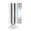GAMDIAS BOREAS E1-410 WH, White Edition, 120mm, CPU Kule Tipi Hava Soğutma, Doğrudan Temas Teknolojisine Sahip 4 adet Gelişmiş Bakır Isı Borusu (AMD AM4-AM5 ve INTEL Tüm işlemciler ile uyumlu)