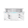 GAMDIAS BOREAS E1-410 WH, White Edition, 120mm, CPU Kule Tipi Hava Soğutma, Doğrudan Temas Teknolojisine Sahip 4 adet Gelişmiş Bakır Isı Borusu (AMD AM4-AM5 ve INTEL Tüm işlemciler ile uyumlu)