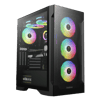 GAMDIAS TALOS E2 Elite, 850W, 80+ Bronze, Tempered Glass, ARGB, ATX GAMING KASA