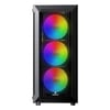GAMEBOOSTER 650W 80+ WHITE RAIDER E651B Gaming Mid-Tower PC Kasası