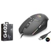 GOOD PRO G402 RGB Gaming Mouse 7200 DPI 7 Tuş 1000Hz Siyah