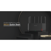 H3C Magic NX54, Dual Band, WiFi 6, 5400Mbps, 4Port GigaBit, 6ad Anten, Masaüstü, Router, Access Point