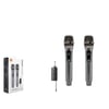 Hadron HDX2791B Beyaz  Kablosuz (WIRELESS) 2Lİ Mikrofon