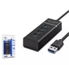 Hadron Hdx7017 Usb3.0 Hub 3-Usb + Usb3.0 30Cm Siyah