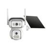 Joysee SW2 6Mp 2x2.8mm AOV Solar Wifi İki Kamera 4IR+4Led PTZ