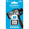 KIOXIA 128GB ExceriaG3, LMEX3L128GG2, A2 V30 4K, CL10, 160Mb/s, MicroSD Kart Bellek (SD Adaptörlü)