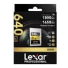 LEXAR 640GB Professional CFexpress Type A Card Gold Series Bellek Kartı