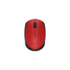 LOGITECH 910-004641, M171 Kırmızı, USB Nano 2,4G Kablosuz, 1000dpi, Optik, 3 Tuşlu, 12ay Pil Ömrü, Mouse