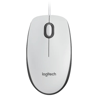 LOGITECH 910-006764, M100 Beyaz, USB Kablolu, 1000dpi, Optik, 3 Tuşlu, Mouse