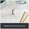 LOGITECH 910-006867, M171 White, USB Nano 2,4G Kablosuz, 1000dpi, Optik, 3 Tuşlu, 12ay Pil Ömrü, Mouse
