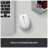 LOGITECH 910-006867, M171 White, USB Nano 2,4G Kablosuz, 1000dpi, Optik, 3 Tuşlu, 12ay Pil Ömrü, Mouse