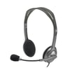 LOGITECH H111 Stereo 3.5mm Jack Gri Mikrofonlu Kulaklık 981-000593