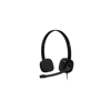 LOGITECH H151, 981-000589, 3,5mm Jac, Çağrı Merkezi, Ofis, Toplantı, Konuşmacı Tipi, Microfonlu Kulaklık