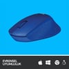LOGITECH M330 Kablosuz Sessiz Optic Mavi Mouse 910-004910