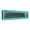 LOGITECH MK120 TÜRKÇE KABLOLU USB STANDART SİYAH 920-002560 Q KLAVYE MOUSE